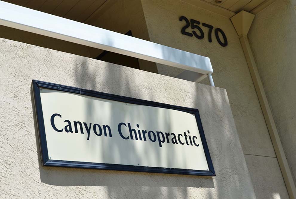 Canyon Chiropractic In San Ramon