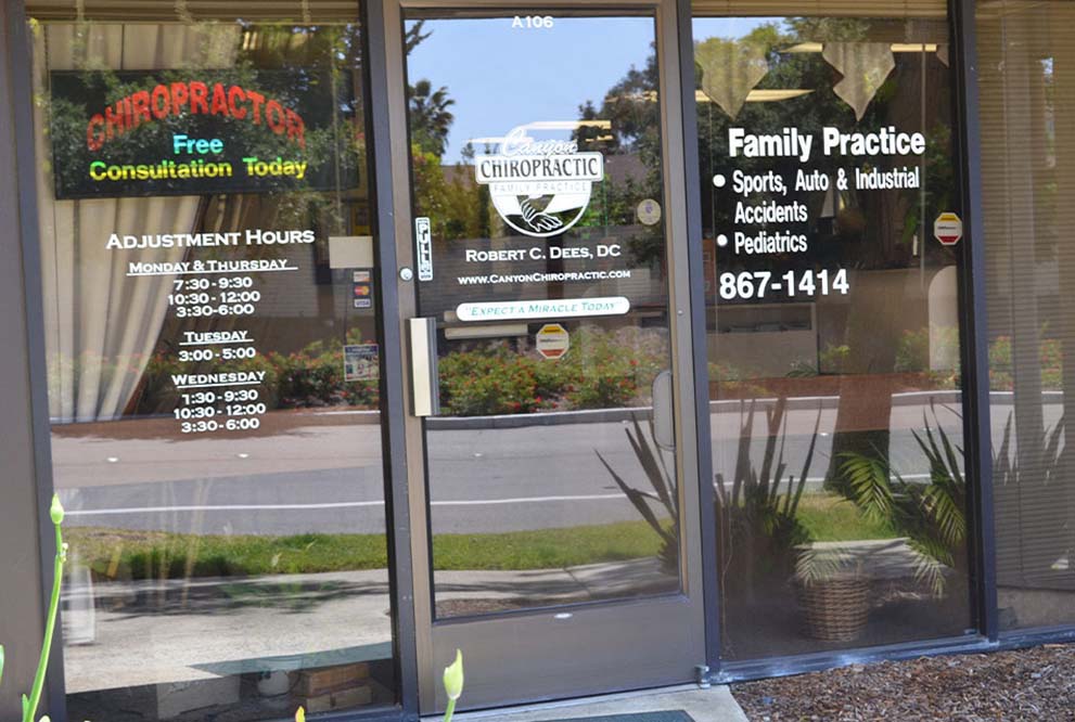 Canyon Chiropractic In San Ramon waitingroom
