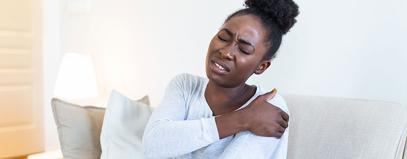patient needing shoulder pain in need of shockwave therapy in San Ramon