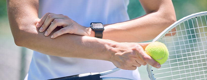patient needing tennis elbow in need of shockwave therapy in San Ramon